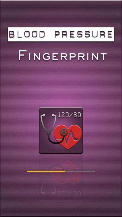 Fingerprint Blood Pressure Fun screenshot 3