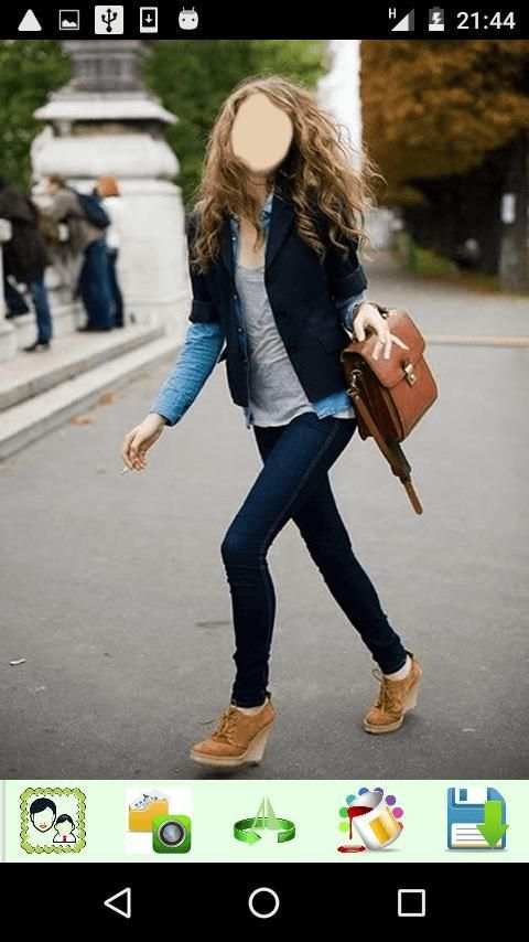 Girls Jeans Look screenshot 9