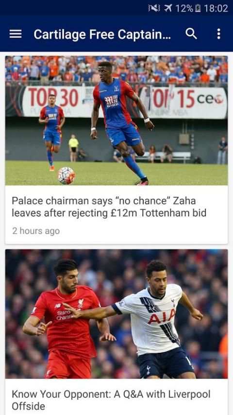 Football News Tottenham 8 تصوير الشاشة