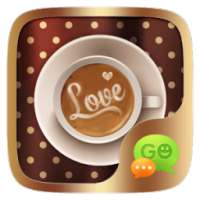 (FREE)GO SMS LOVE COFFEE THEME