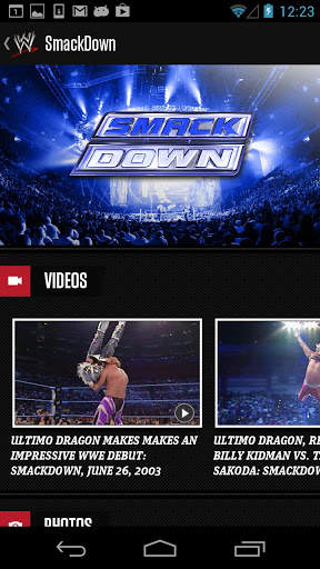 WWE 5 تصوير الشاشة