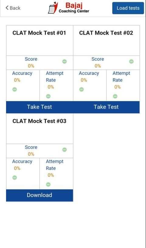 Bajaj Coaching Center screenshot 2
