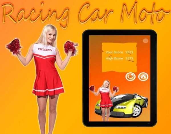 Racing Moto Car screenshot 1