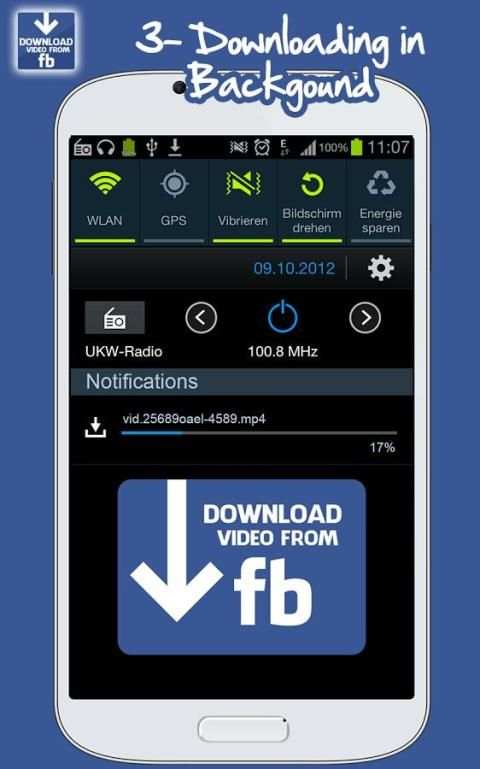 Fast Facebook Video Downloader screenshot 4