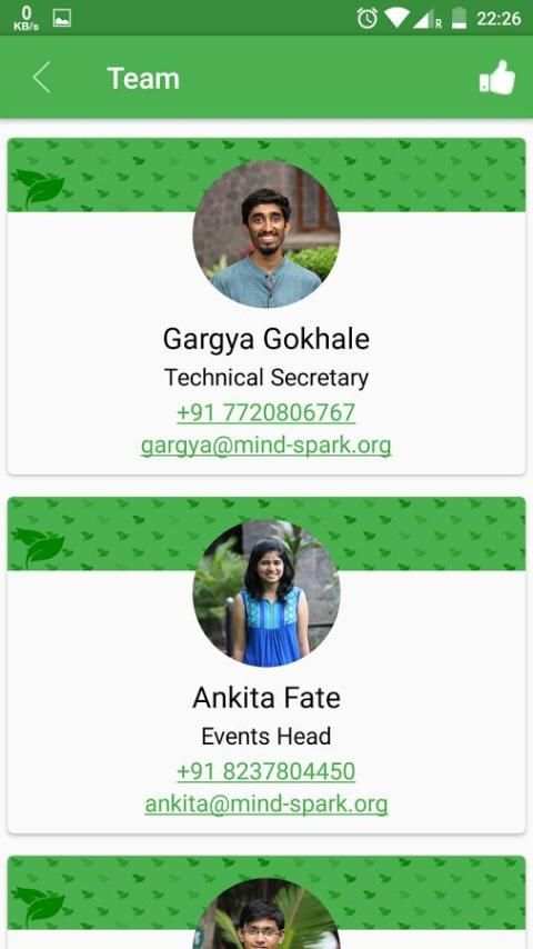 COEP's MindSpark 1 تصوير الشاشة