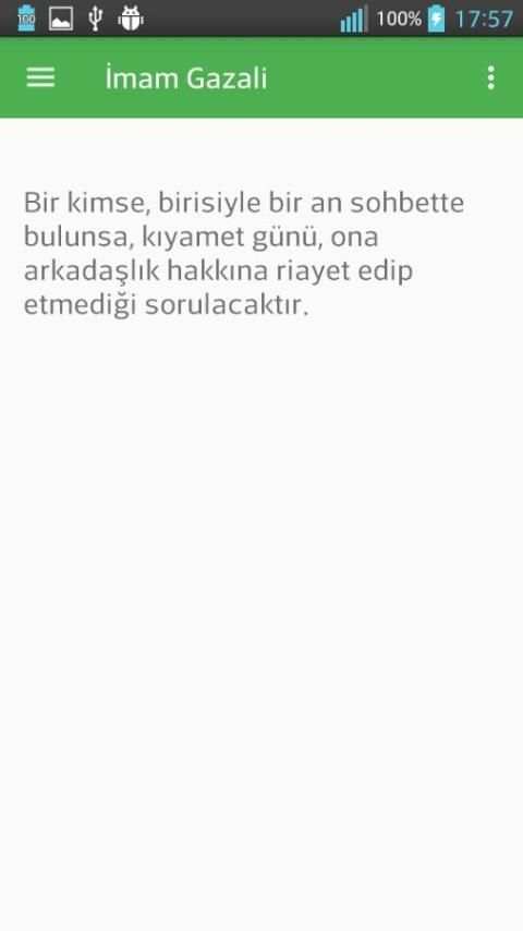 İmam Gazali Sözler Nasihatler screenshot 3