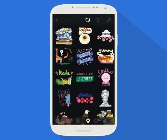 Geostickers for Snapchat 4 تصوير الشاشة