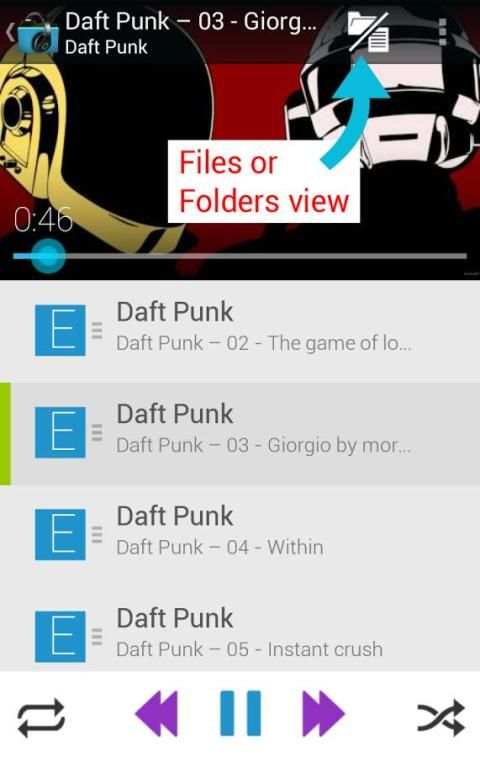 Music Folder Player (original) screenshot 6