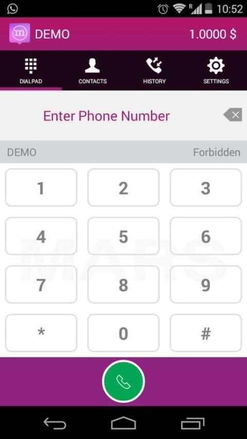 Mars Dialer स्क्रीनशॉट 6