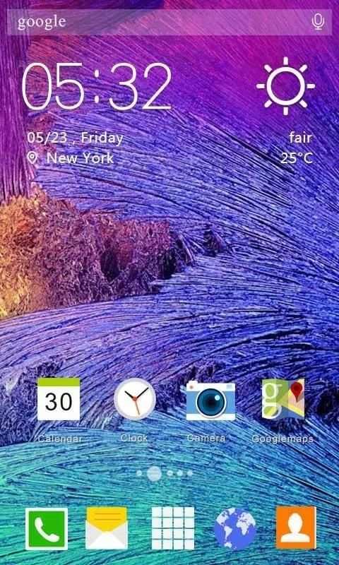 Tema animasi Note4 Style  screenshot 1