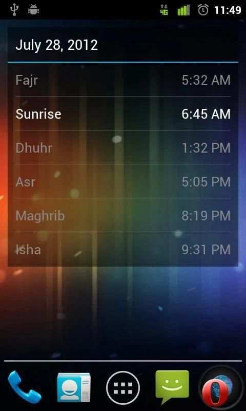 Muslim Prayer Times Free स्क्रीनशॉट 1