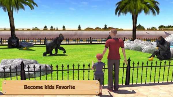 School Bus: Zoo Driving screenshot 7