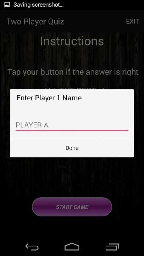 Two Player Quiz 4 تصوير الشاشة