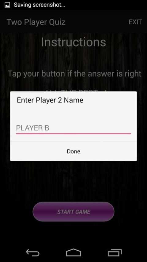 Two Player Quiz 3 تصوير الشاشة