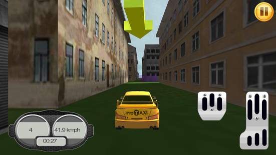 Crazy Taxi 3D 3 تصوير الشاشة