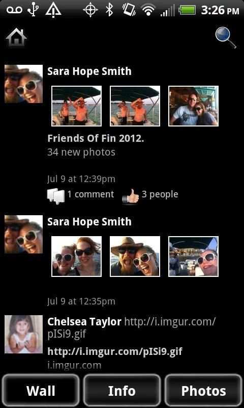 Black Theme for Facebook screenshot 1