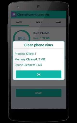 Clean phone virus free screenshot 3