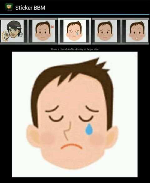 Sticker BBM Gratis screenshot 2