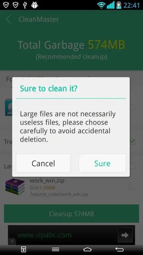 CleanMaster screenshot 2