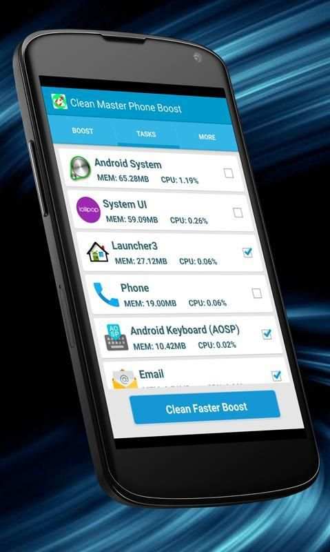 Clean Master Phone Boost скриншот 1