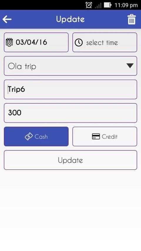 Cab Driver Accountant स्क्रीनशॉट 3