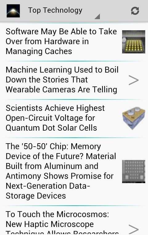 Science Daily News screenshot 1