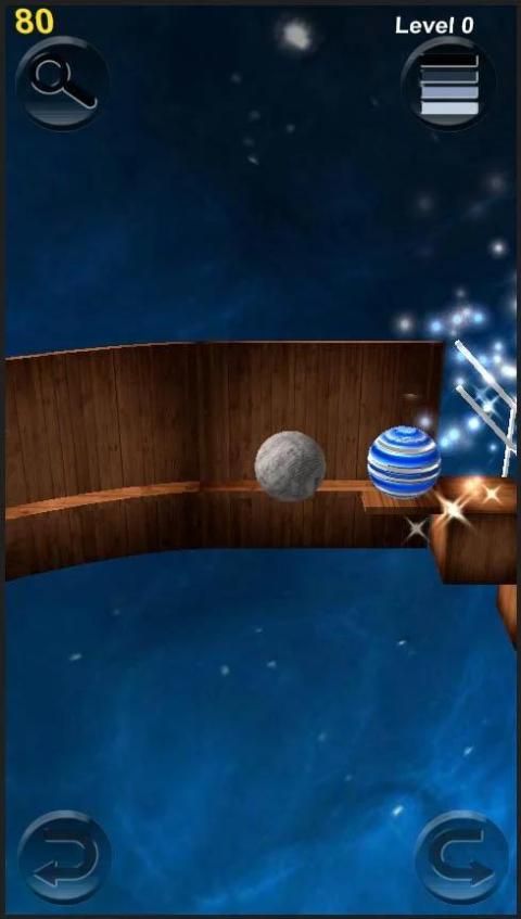 Ball Travel 3D Xmas Version screenshot 1