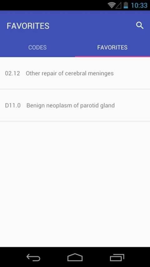 ICD Codes скриншот 2