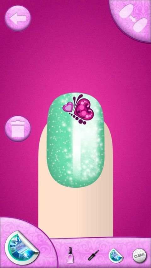 Fashion Nail Art Designs Game screenshot 2