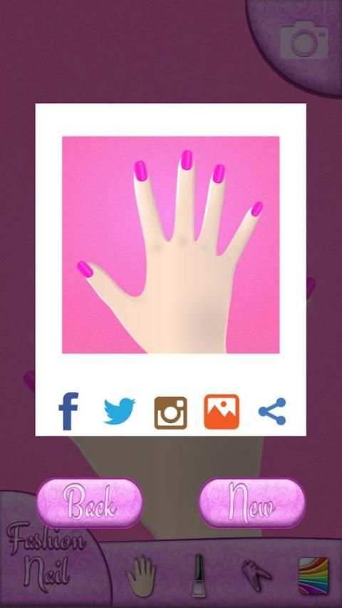 Fashion Nail Art Designs Game screenshot 4