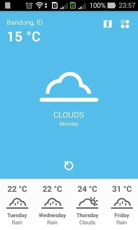 Single Weather screenshot 1