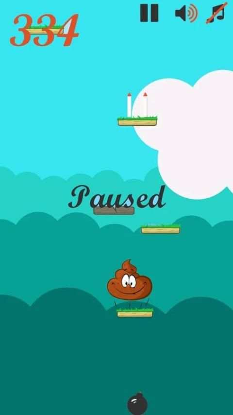 Baby Pou Jump - Virtual Pet screenshot 1