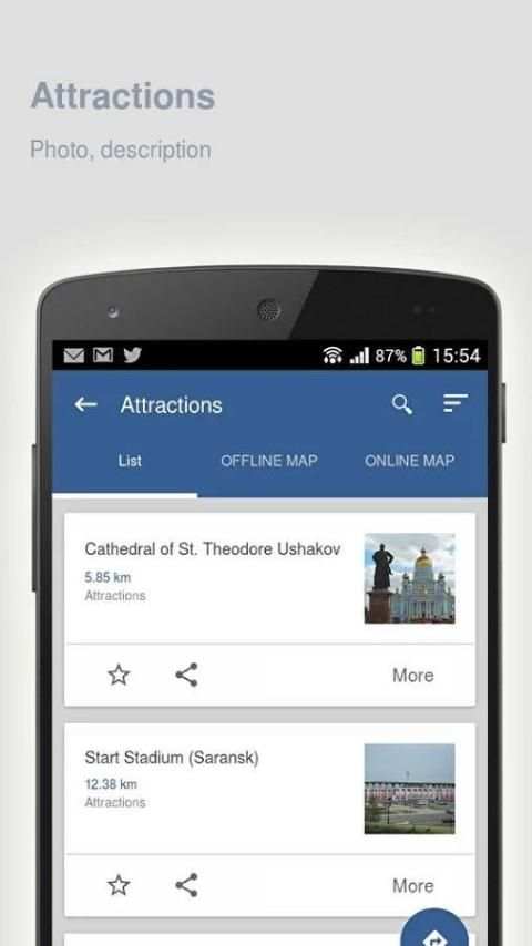 Saransk: Offline travel guide screenshot 2