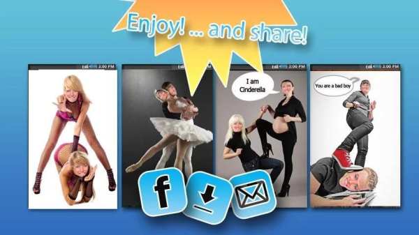 Funny Photo Studio - 2 Faces screenshot 1