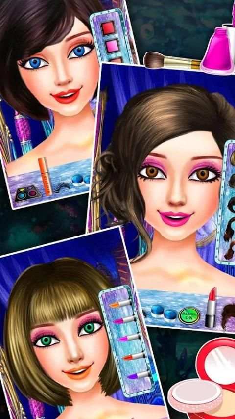 Mermaid Princess Frozen Salon скриншот 4