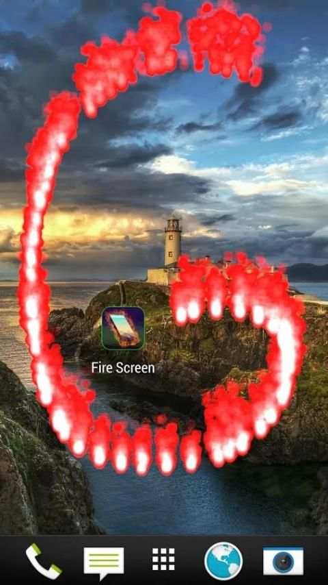 Fire Screen Prank screenshot 4