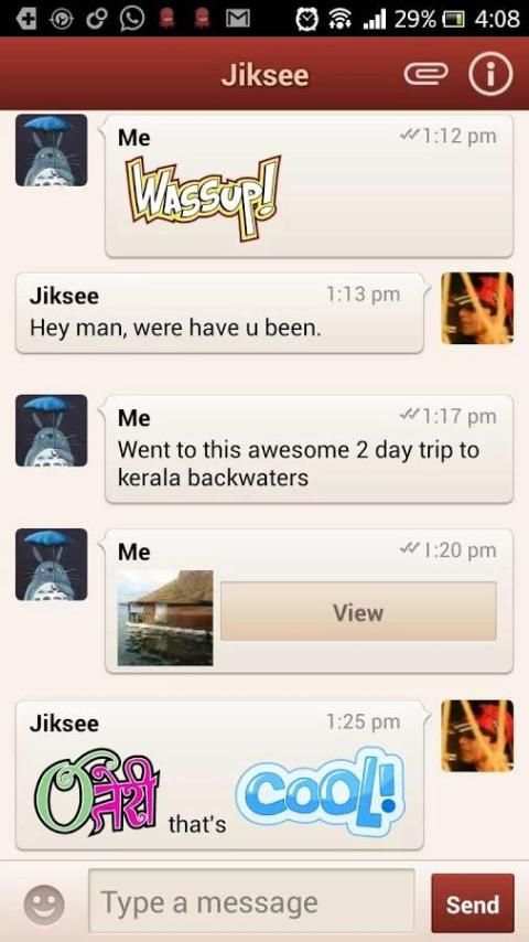 GupShup Messenger screenshot 3