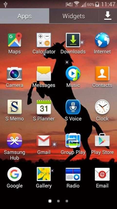 Horses Live Wallpaper 5 تصوير الشاشة