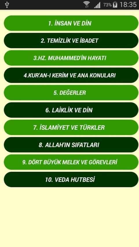 Din Kültürü Ders Notu 9 7 تصوير الشاشة