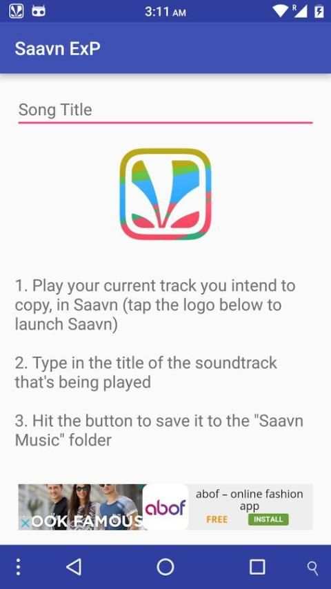 Saavn ExP स्क्रीनशॉट 1