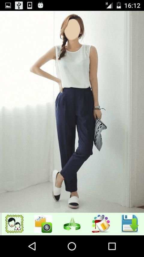 Girls Black Jeans Look screenshot 6
