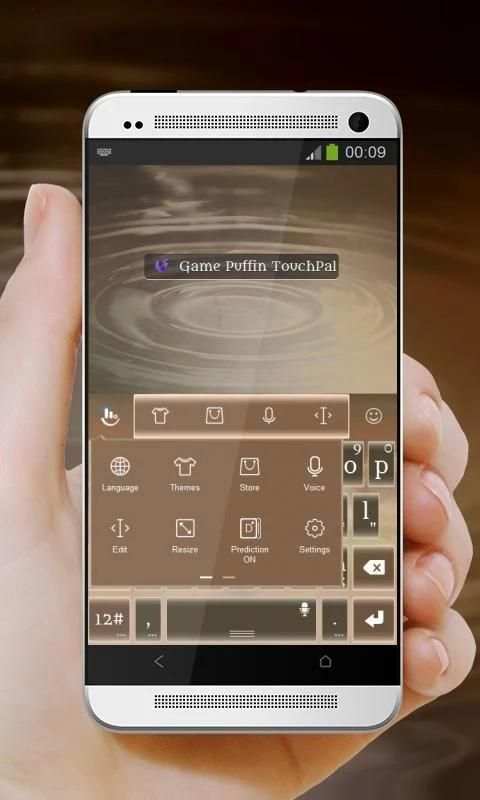 Permainan Puffin TouchPal tema screenshot 3