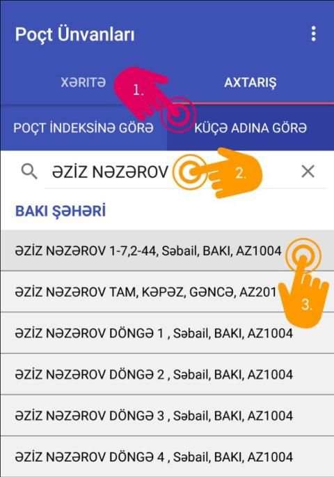 Poçt Ünvanları screenshot 4