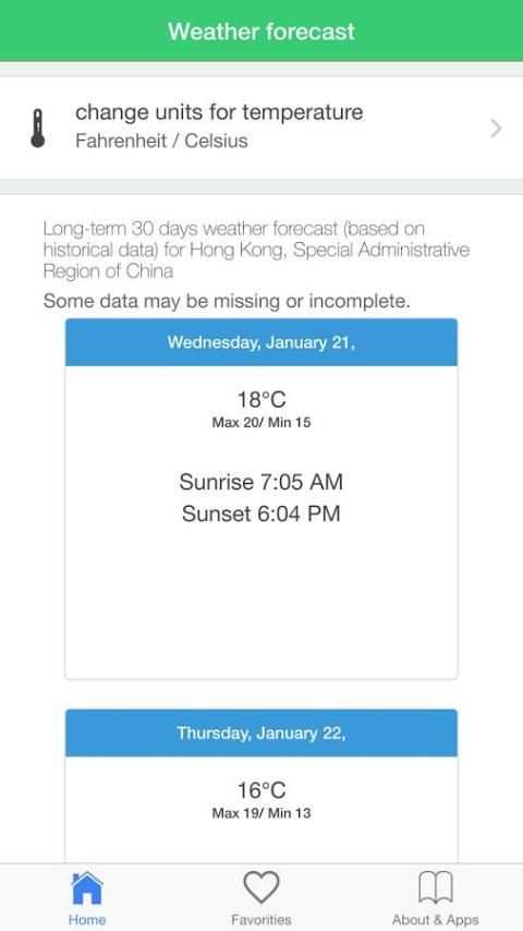 Cuaca Hong Kong screenshot 7