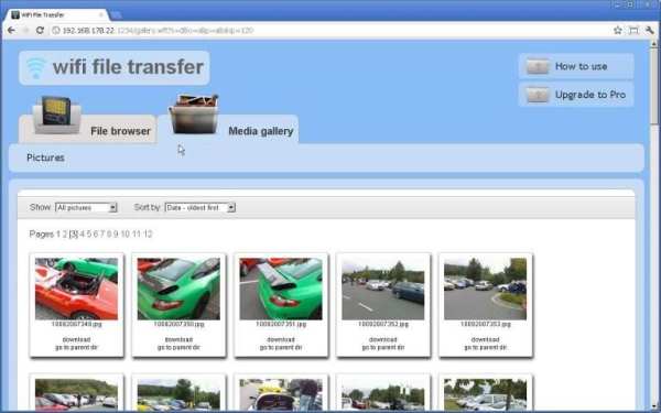 WiFi File Transfer screenshot 5