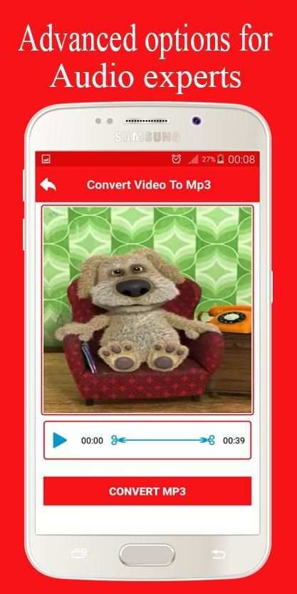 Any Video To MP3 Converter स्क्रीनशॉट 2