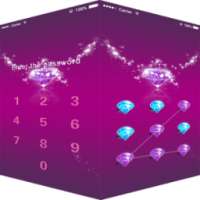 AppLock Theme Red Diamond