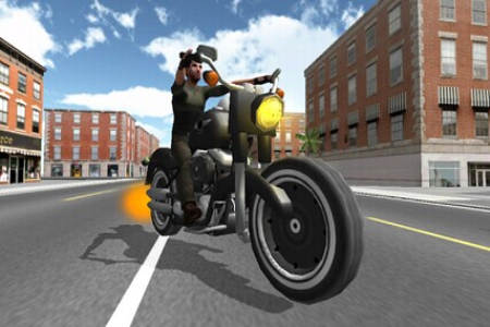Moto Racing 3d screenshot 1