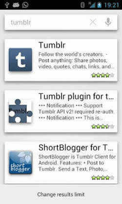Google Play Store App Search screenshot 1
