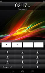 Xperia Z Ultra Lock Screen screenshot 2